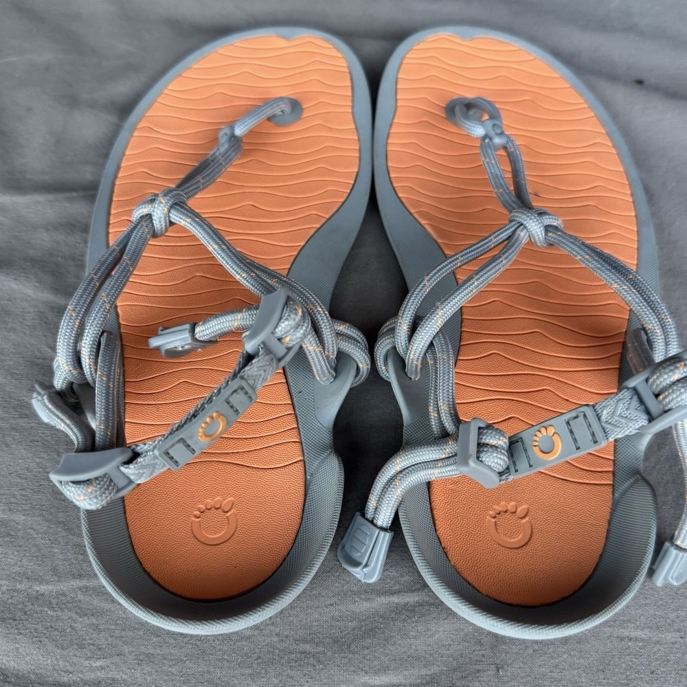 Size W11 - Xero Shoes Aqua Cloud Womens - Sandals - Mock Orange - Picture 6 of 6